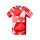YONEX - 10635 Mens Crew Neck Shirt Tango Red 3XL