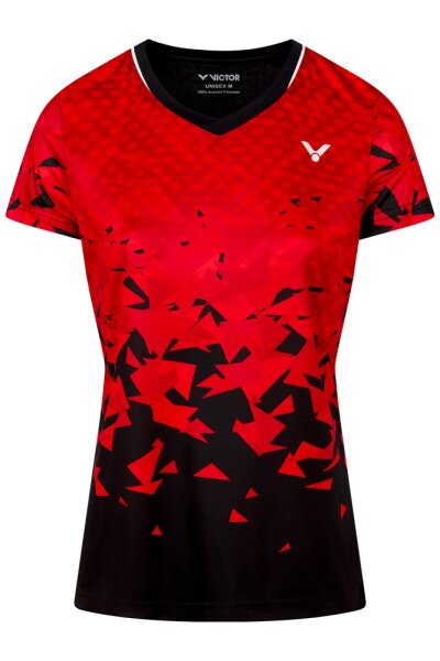 VICTOR - T-Shirt T-54101 D Damen Teamwear 2025 rot