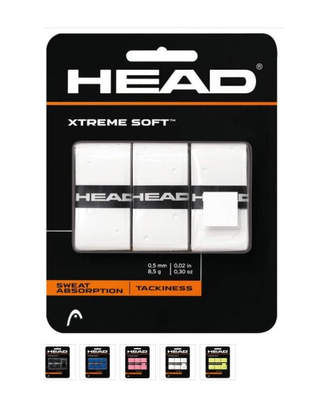 HEAD - Xtreme Soft Grip 3er Pack Overgrip