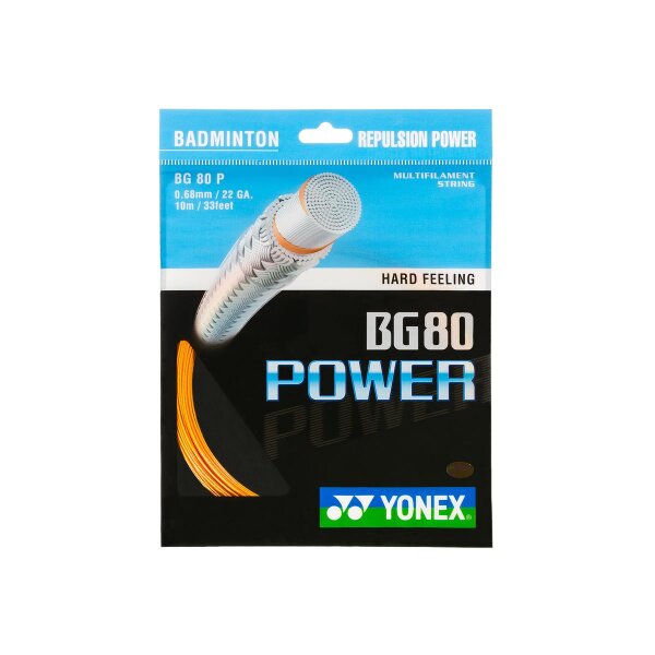 YONEX - BG 80 Power 10m Set Farbe orange