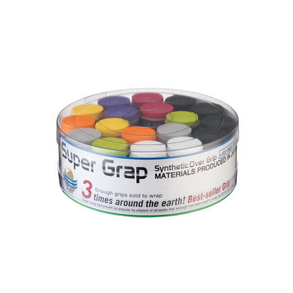 YONEX - Super Grap 36er Packung gemischt (assorted)